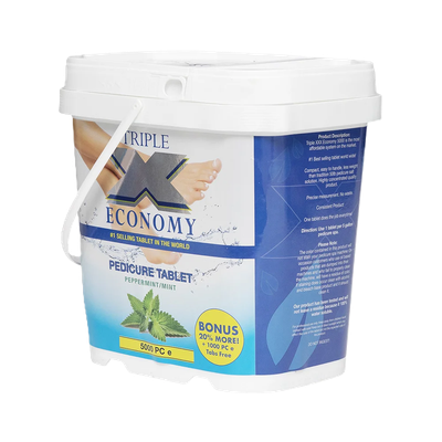 Triple XXX Pedicure Tablet  Mint 6000pcs