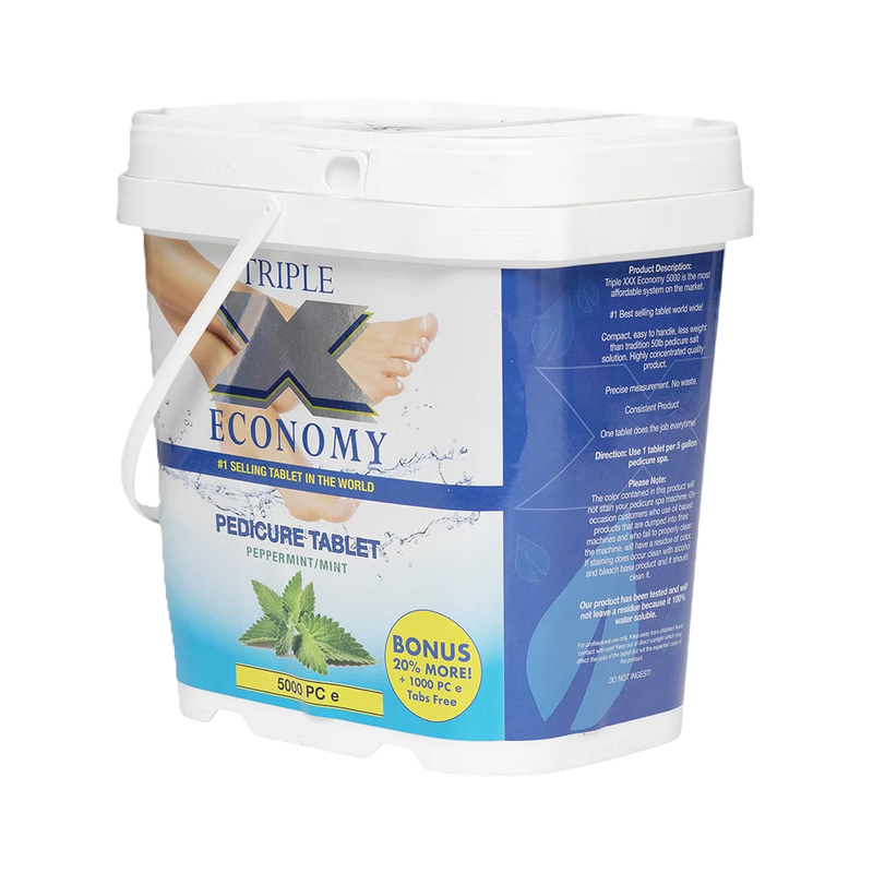 Triple XXX Pedicure Tablet  Mint 6000pcs