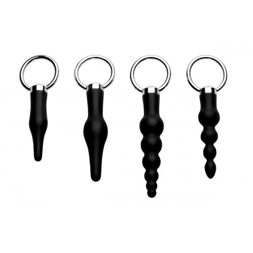 Anal  Buttplug Set 4 dlg MASTER