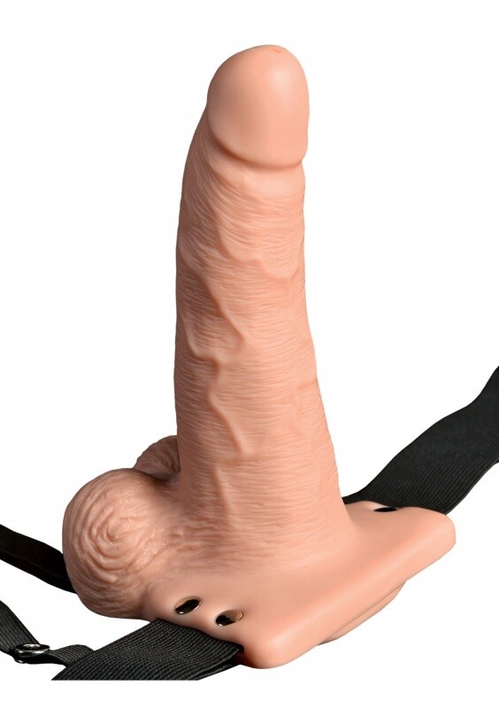 6 inch Hollow Strap On Afstandbediening