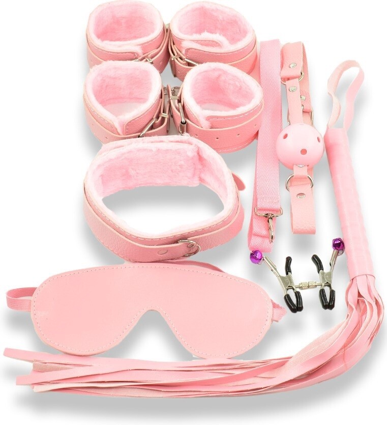 BDSM Set Harras Me 7 Stuks Roze