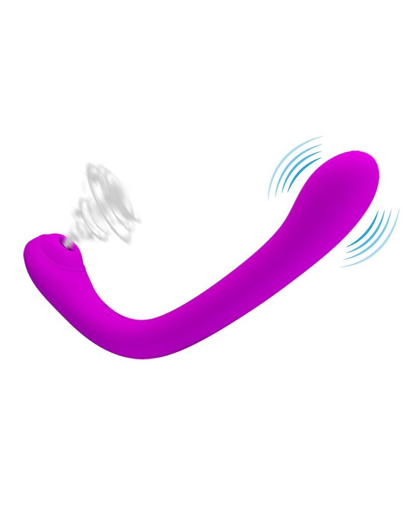 ALEX - G-SPOT + CLITORISVIBRATOR - ROZE
