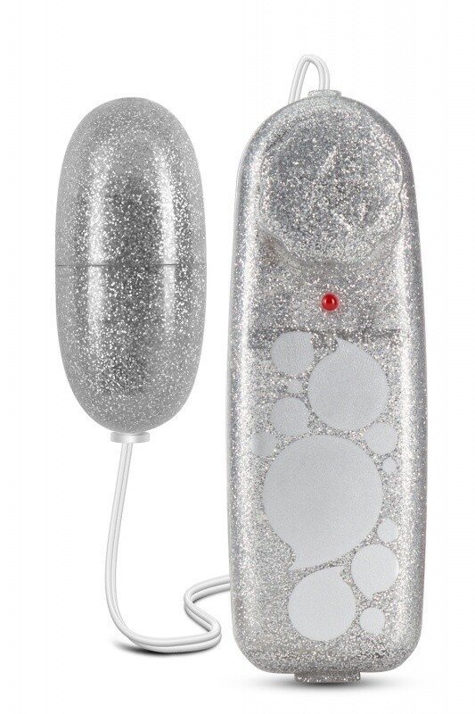B YOURS GLITTER POWER BULLET ZILVER
