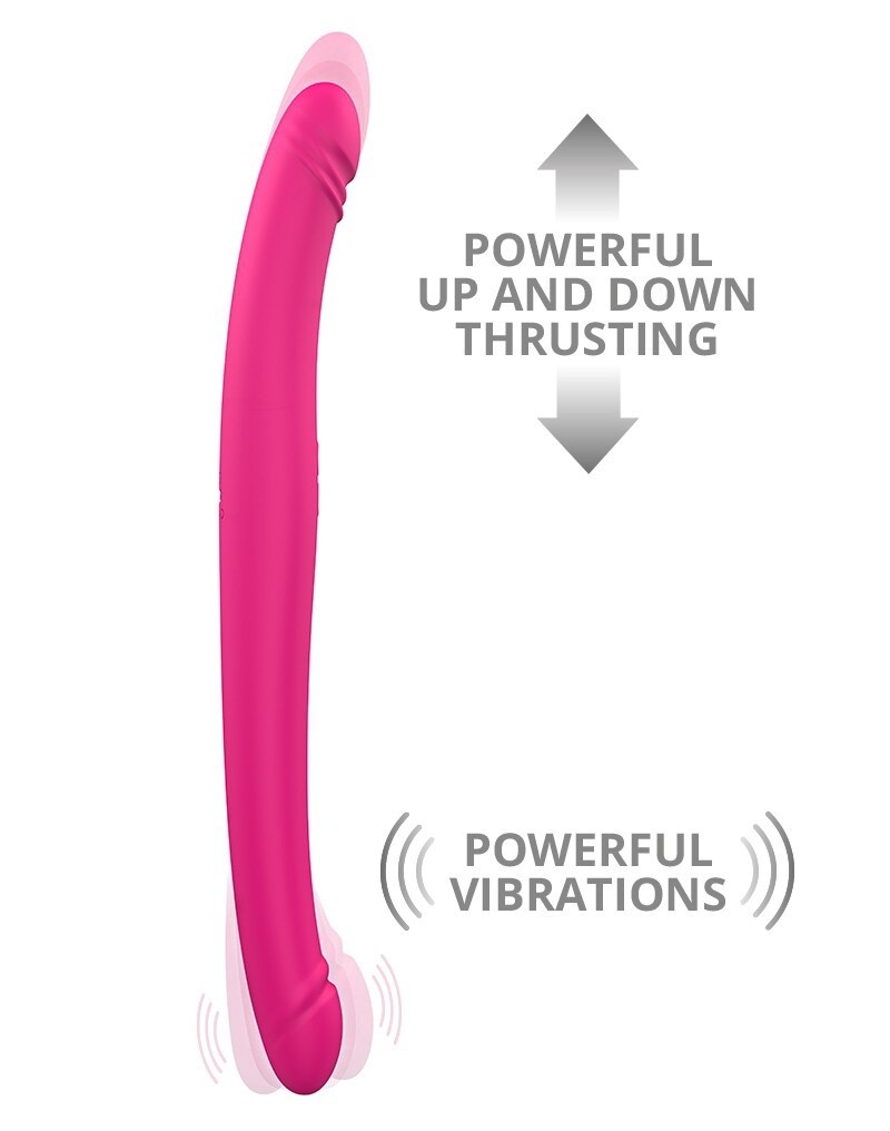 DORCEL ORGASMIC DUBBELE VIBRERENDE DILDO