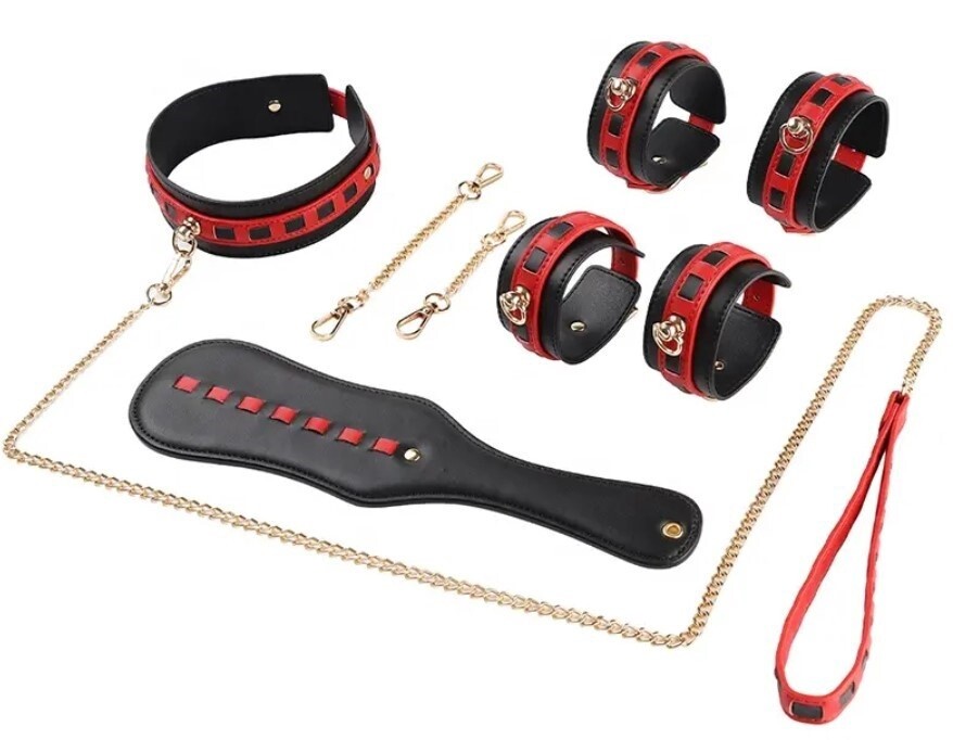 BDSM Set Magnificent Look Ecological Leat Private Collectie