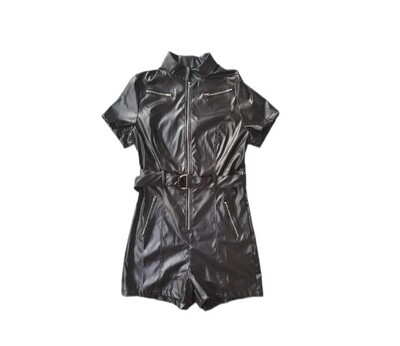 Bodysuit Rits Leather Private Collectie