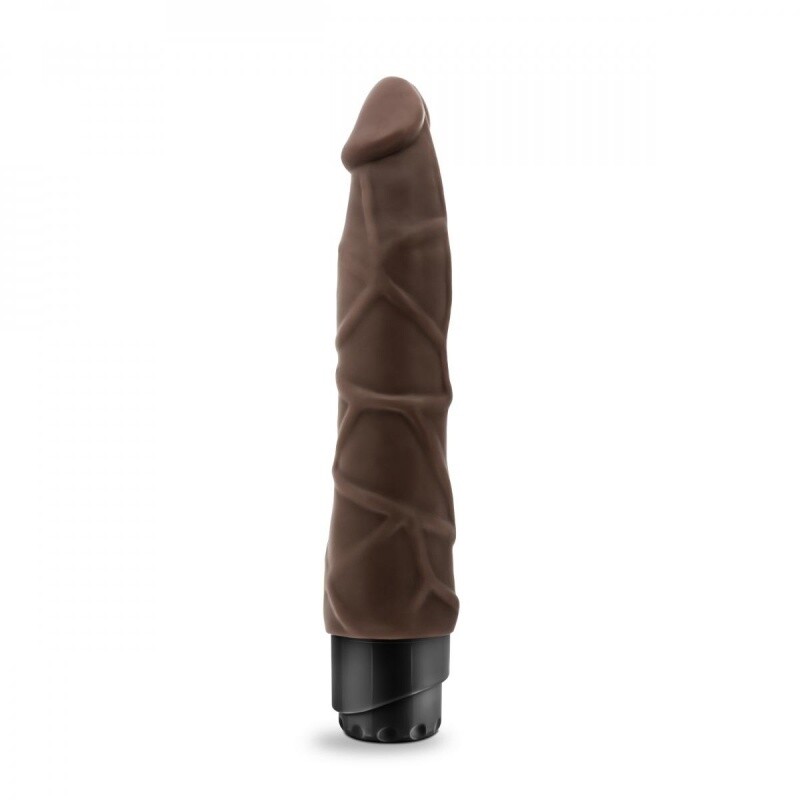Dr. Skin - Cock Vibe no1 Vibrerende Dildo - Chocolate