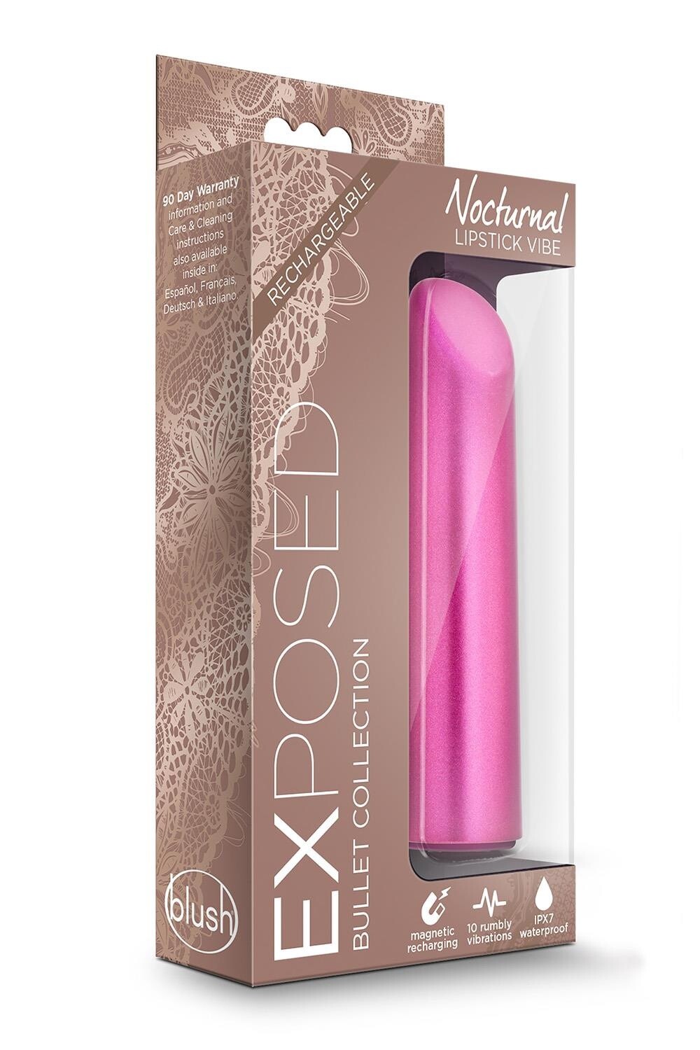 BLOOTGESTELDE OPLAADBARE LIPSTICK VIBE FRAMBOOS