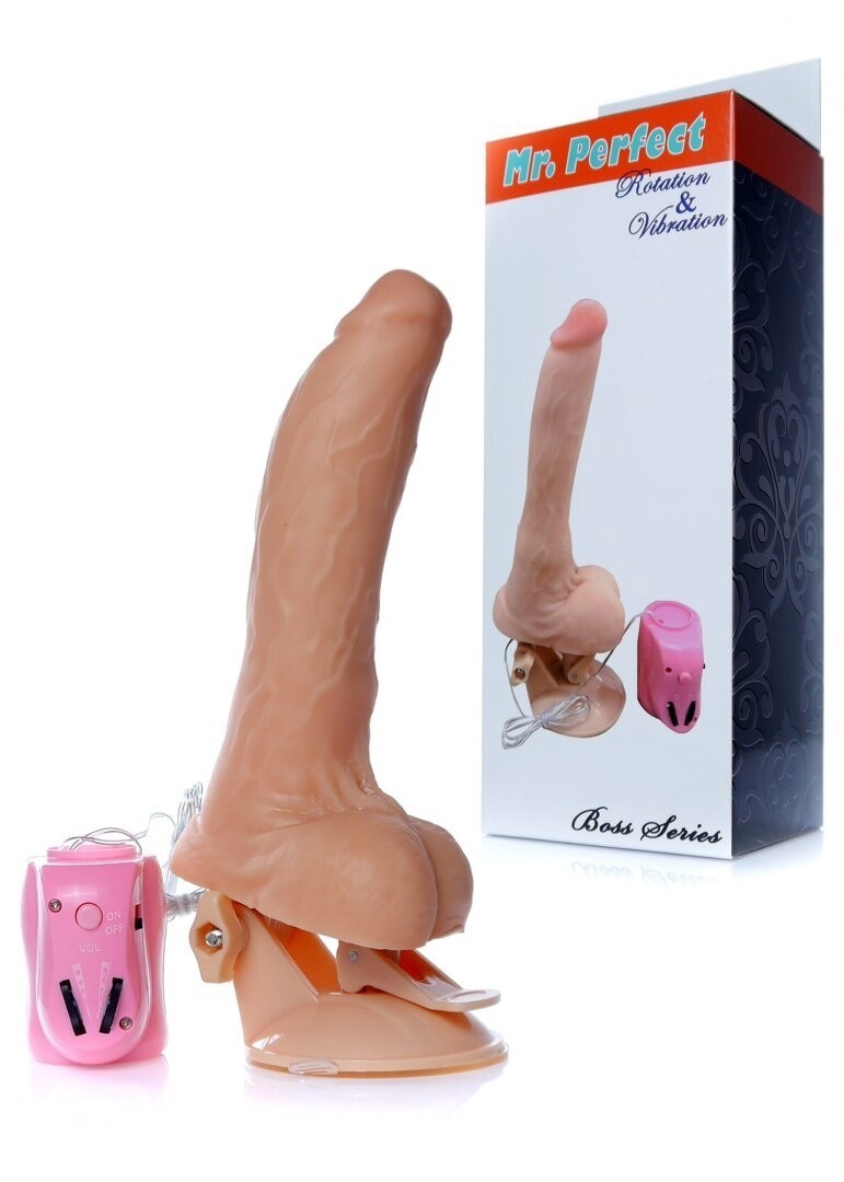 Dildo Vibrator-Dhr. Perfecte rotatie en vibratie