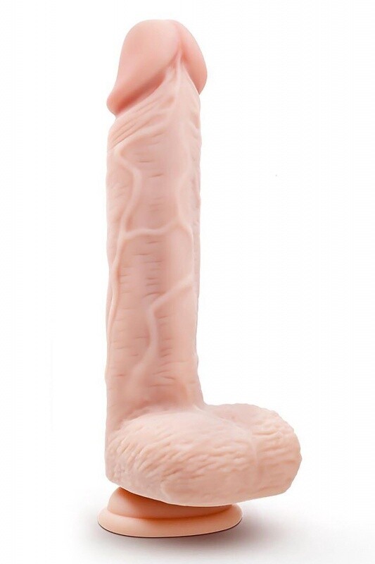 DR. HUID SILICONEN DR. ETHAN 8,5 INCH GYRATING DILDO BEIGE