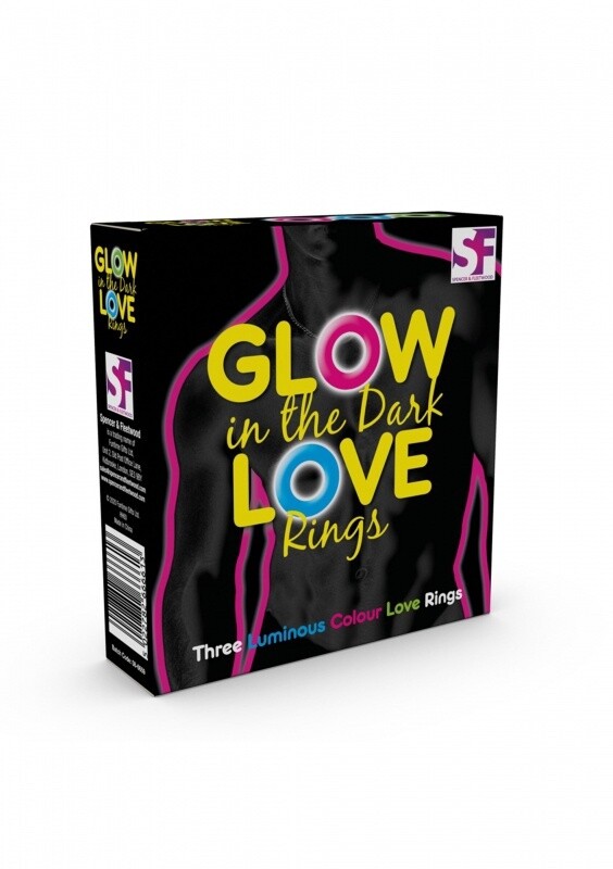 Glow In The Dark Love Rings