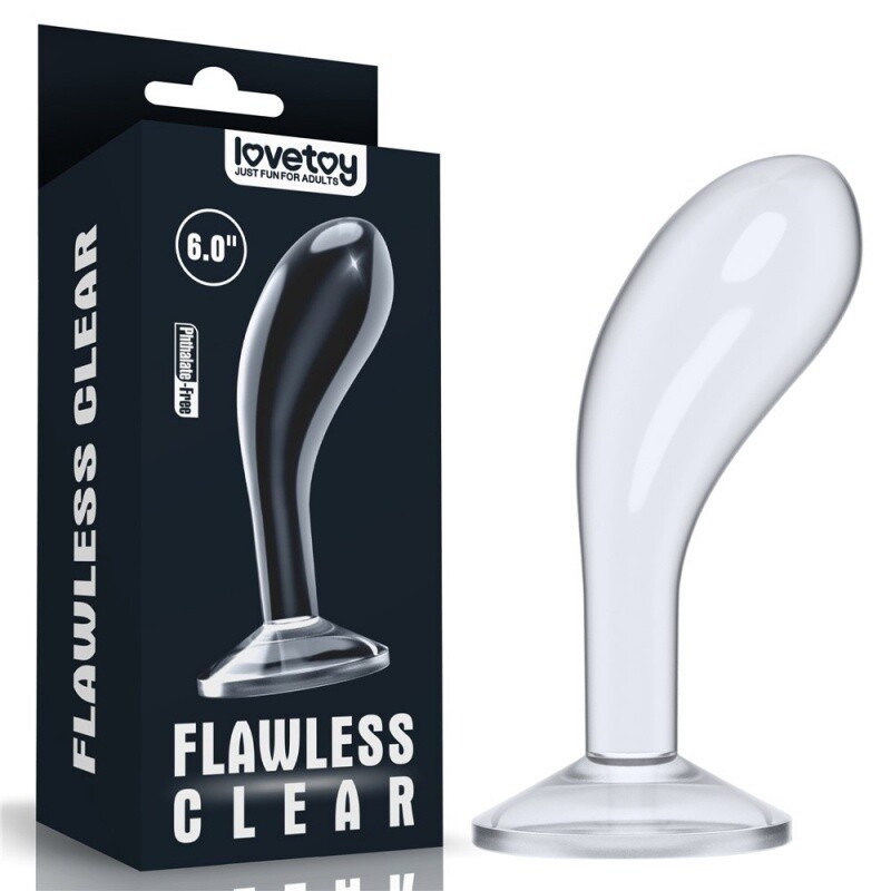 Flawless Clear Prostate Plug 6.0 en #039 en #039