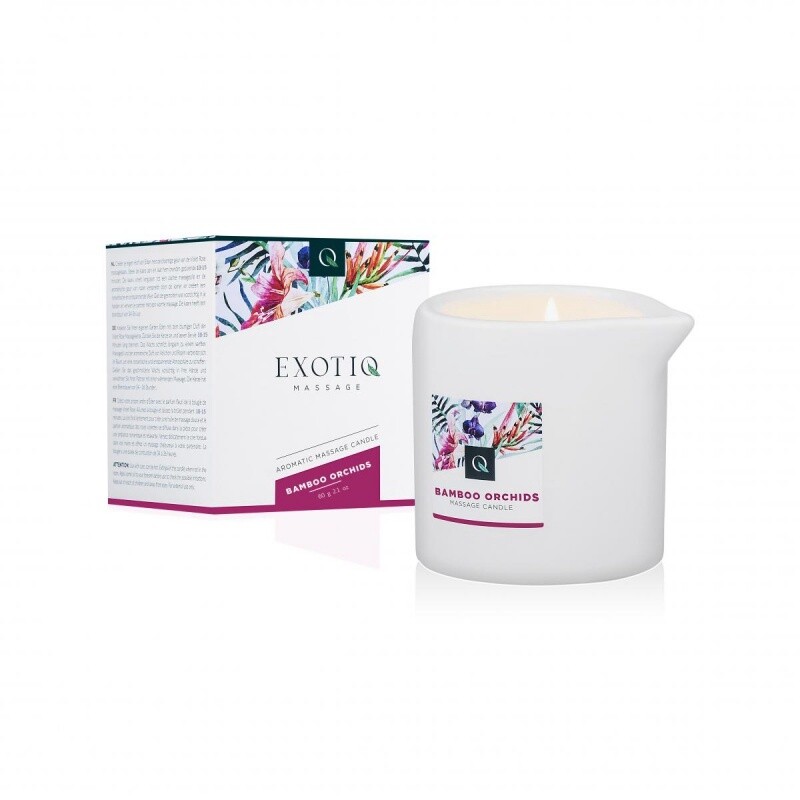 Exotiq Massagekaars Bamboe Orchidee en eumln - 60g