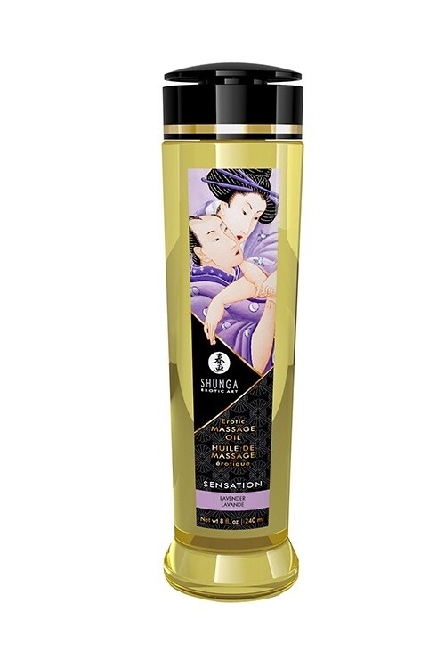 EROTISCHE MASSAGE OLIE SENSATIE LAVENDEL