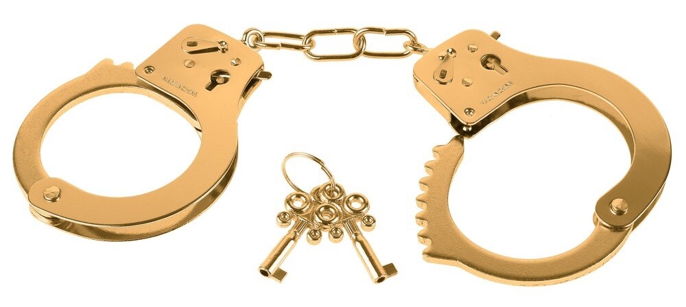 Gold Metal Cuffs Goud