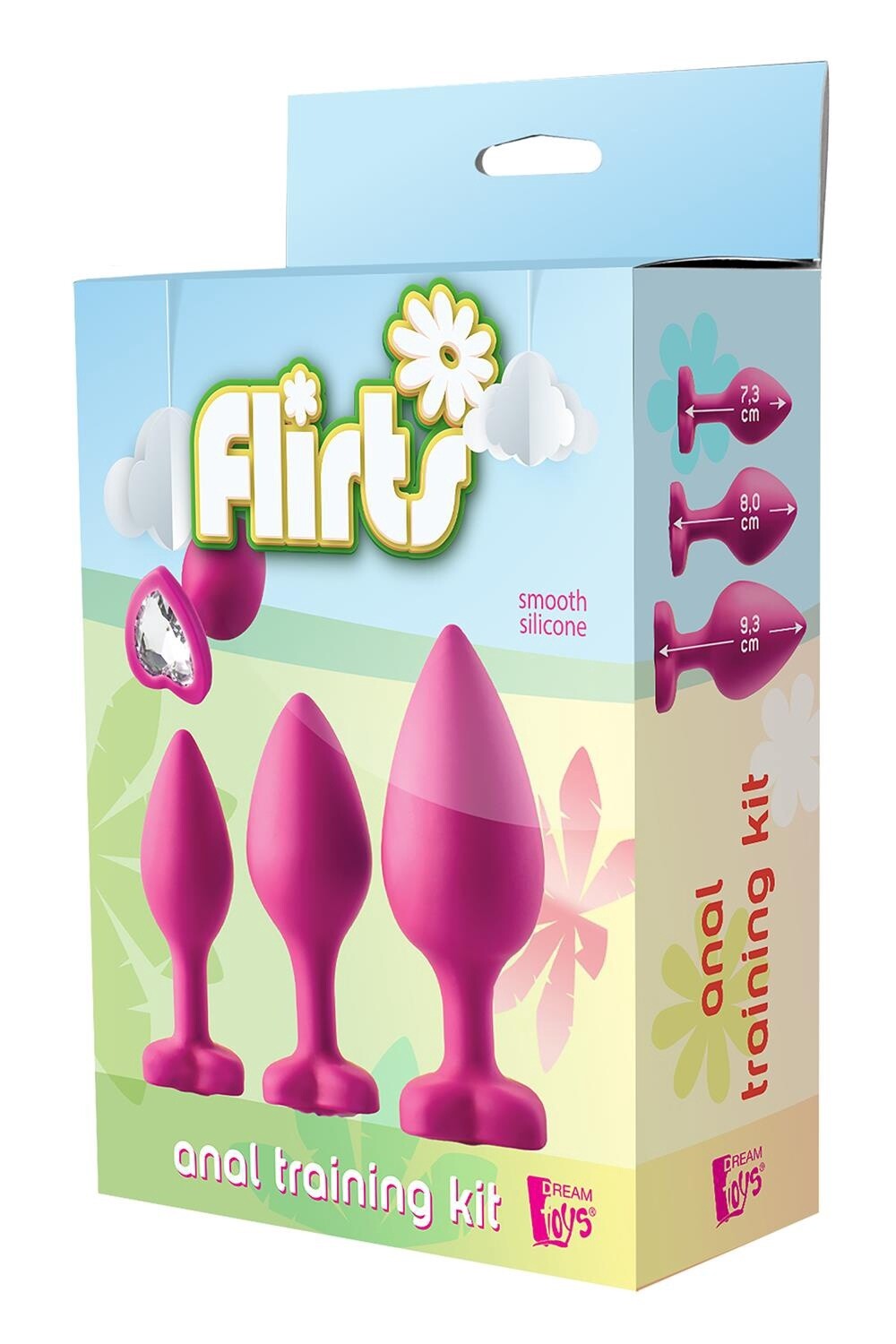 FLIRTS ANALE TRAININGSKIT EDELSTEEN ROZE
