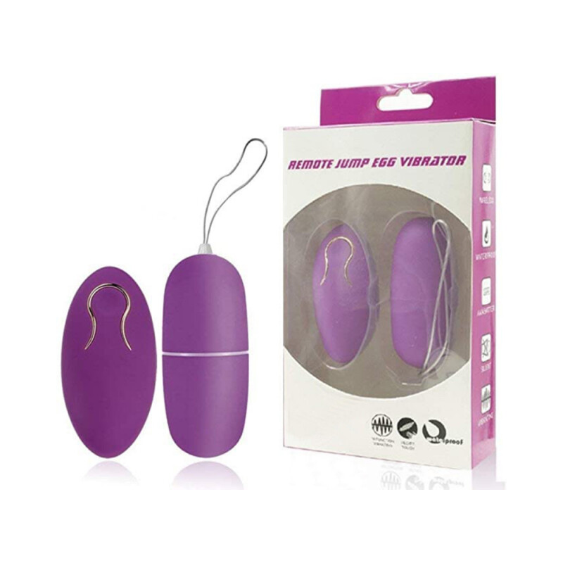 Intiem  en ndash Remote Jump Egg Vibrator  en ndash Paars