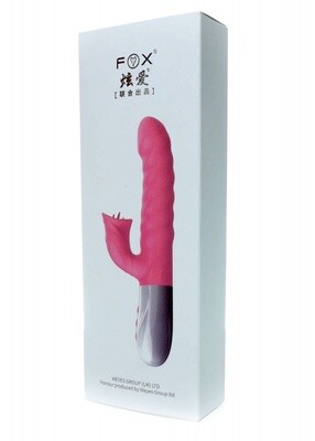 Foxshow Silicium Vibrator 7 Functie en Verwarmingsmodus,