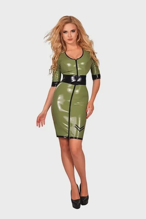 GP Datex Military Jurk- Groen