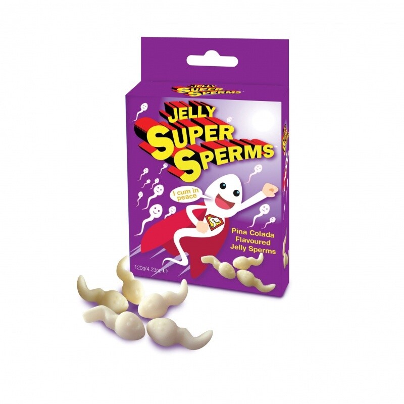 JELLY SUPER SPERMS PINA COLADA SMAAK