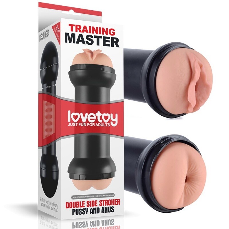 MASTURBATOR DOUBLE SIDE STROKER KUT EN ANUS