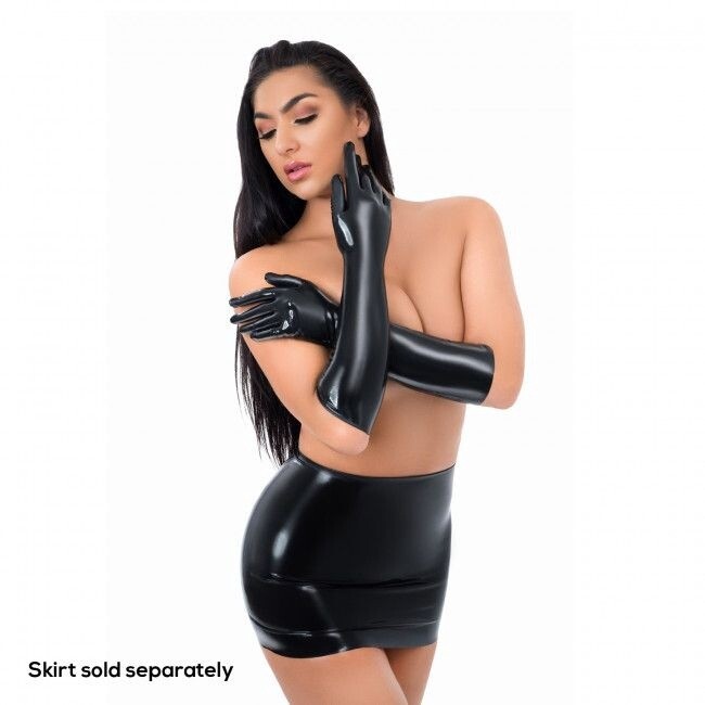 Me You Us Latex Handschoen over de volledige lengte