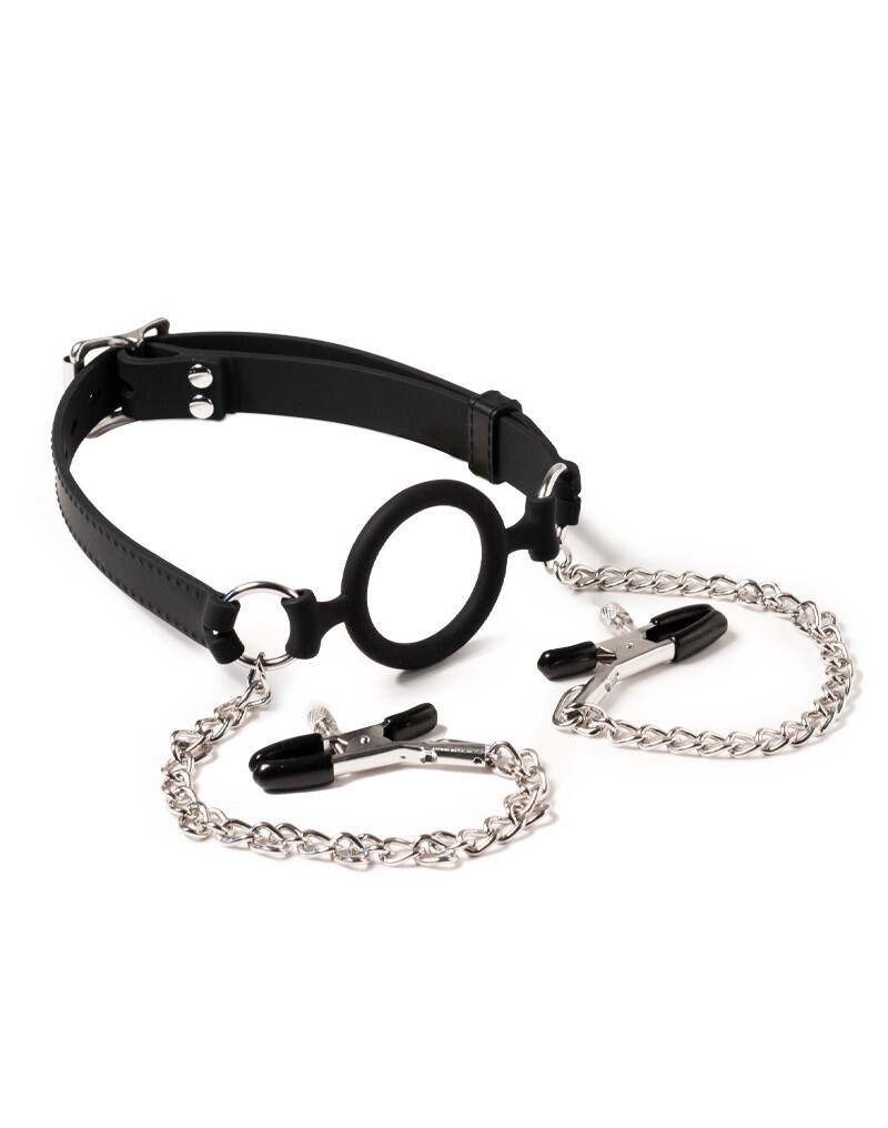 MONDKNEVEL MET O-RING EN TEPELKLEMMEN