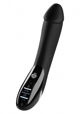 Mystim - Tickling Truman E-Stim Vibrator - Black Edition