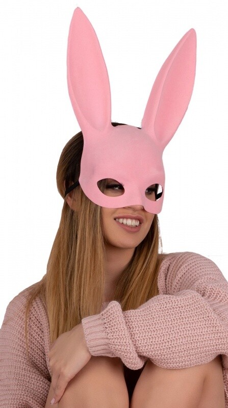 Mask KOHU RABBIT PINK ONE SIZE