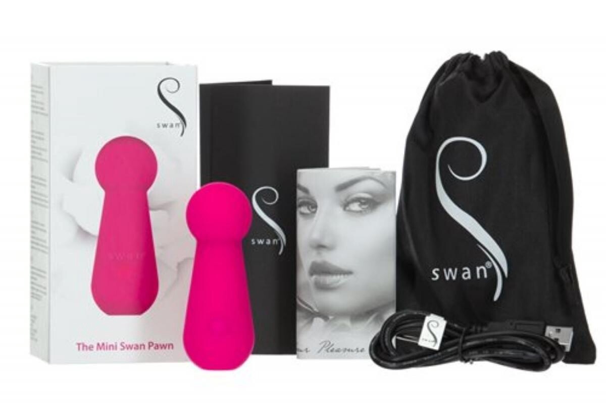 Mini Swan Pawn Vibrator - Roze
