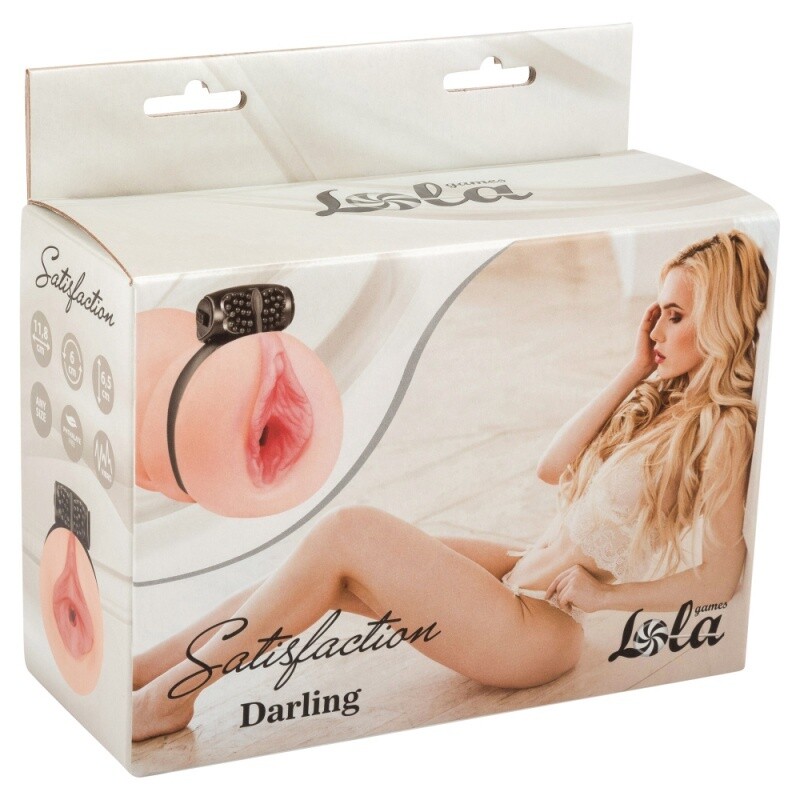 Masturbator met trilring Satisfaction Darling