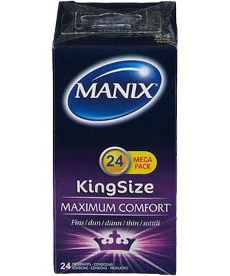 MANIX GROOT Kingsize 20 Stuks