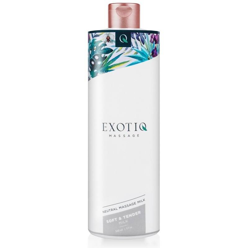 Massagemelk - 500 ml Exotiq Soft  en amp Tender