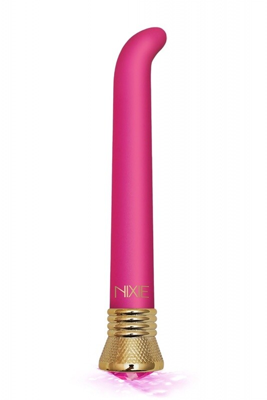 NIXIE JEWEL SATIN G SPOT VIBE ROZE TOERMALIJN