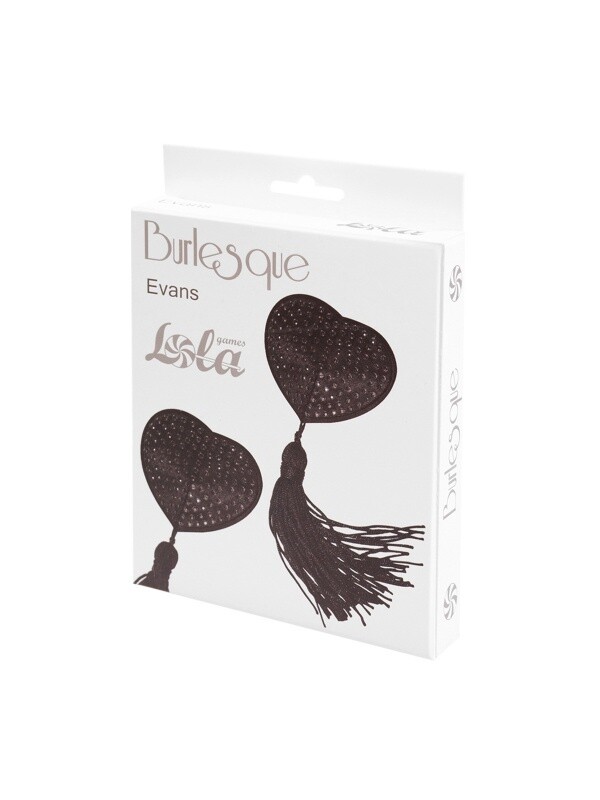 Pasteitjes Burlesque Evans Zwart
