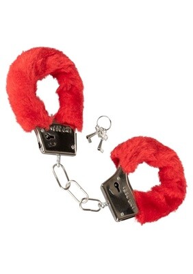 Playful Furry Cuffs Rood