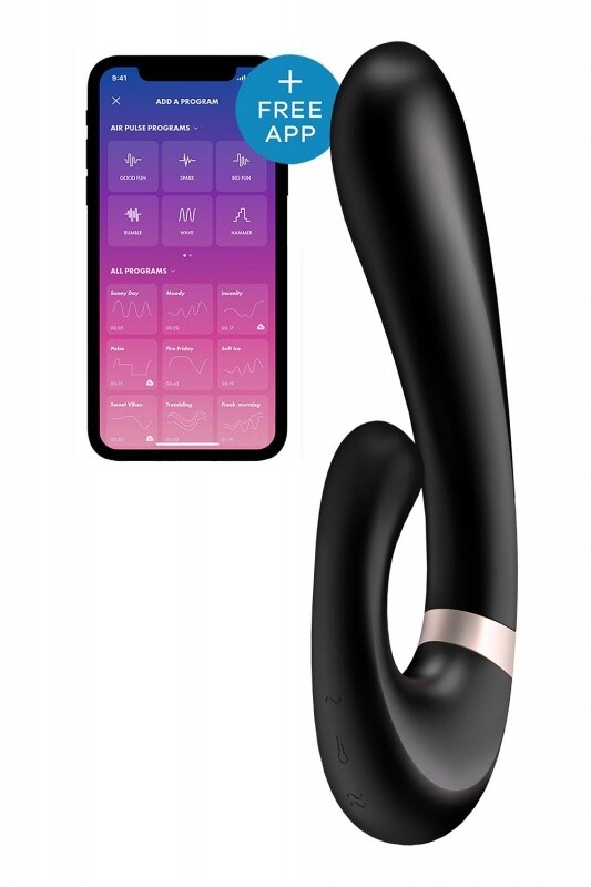 SATISFYER HITTEGOLF ZWART