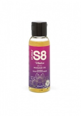 S8 Massage Oil 50ml Omani Lime  &amp; Spicy Ginger