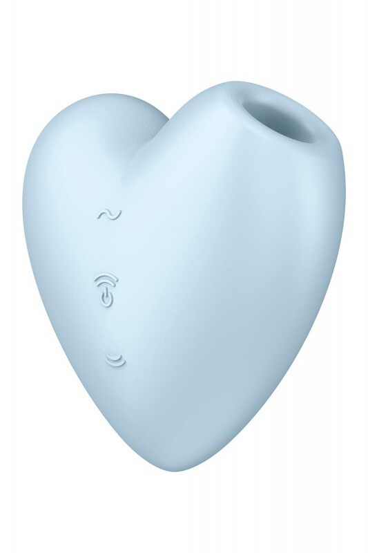 SATISFYER CUTIE HART BLAUW