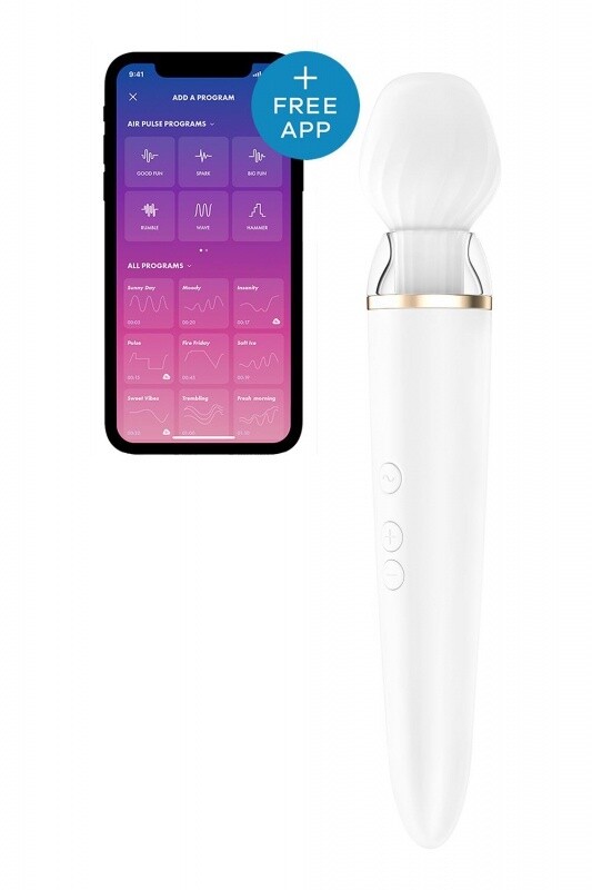 SATISFYER DOUBLE WAND-ER WHITE