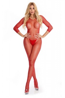 RISQUE CROTCHLESS BODYSTOCKING ROOD