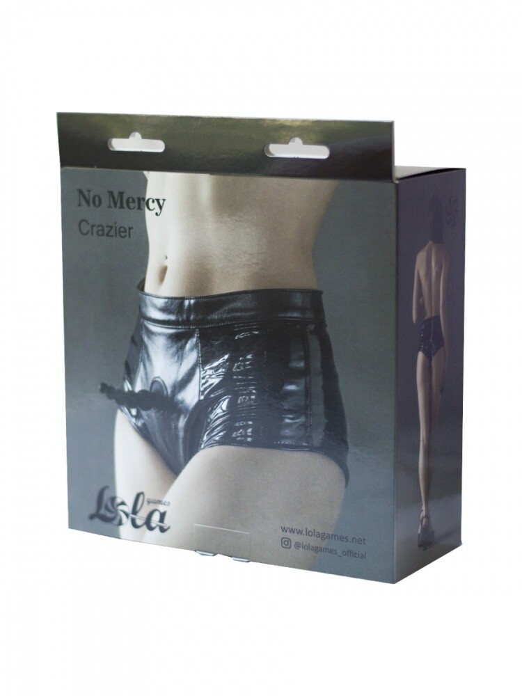 Slipje met anale stekker kit No Mercy
