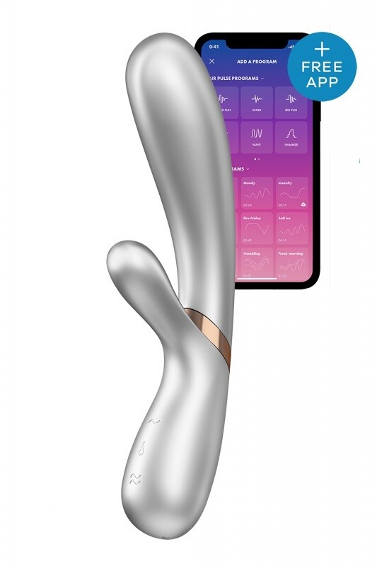 SATISFYER HOT LOVER ZILVER/CHAMPAGNE