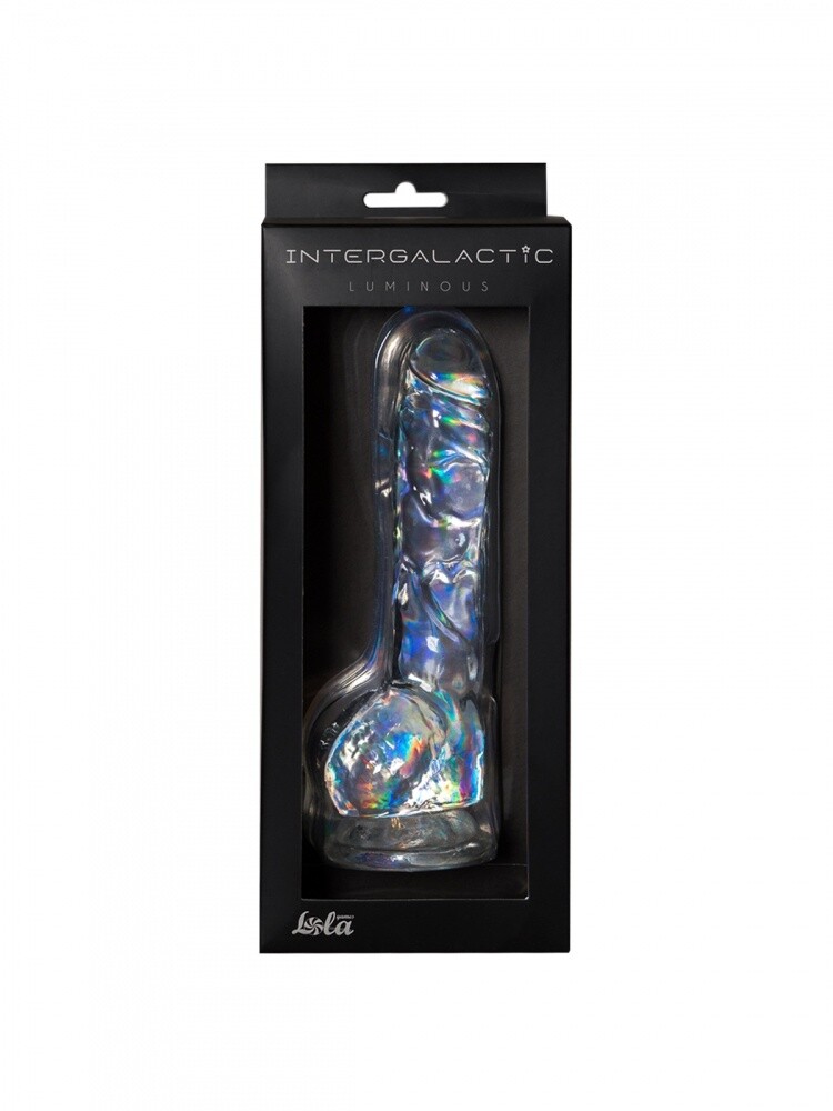 Transparante dildo Intergalactische Luminous