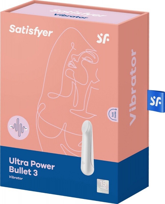 SATISFYER ULTRA POWER BULLET 3 BULLET VIBRATOR WIT