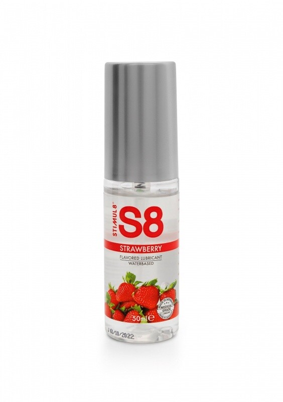 S8 WB Flavored Lube 50ml Aarbei