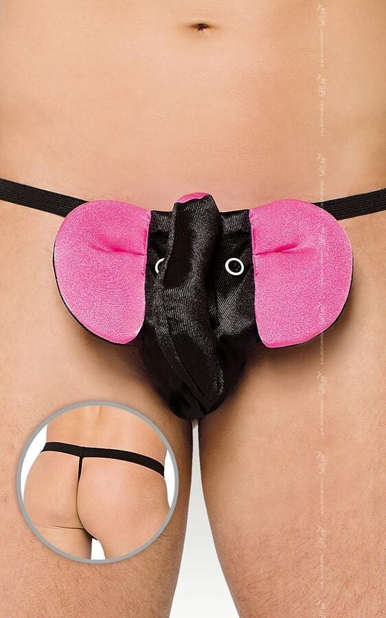 String 4445  en ndash Zwart - Roze Olifant