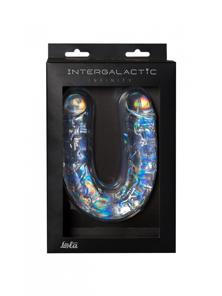 Transparante dildo Intergalactische Infinity