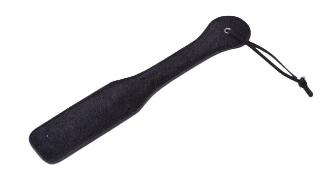 Soft Cover Paddle Fetish Love Zwart