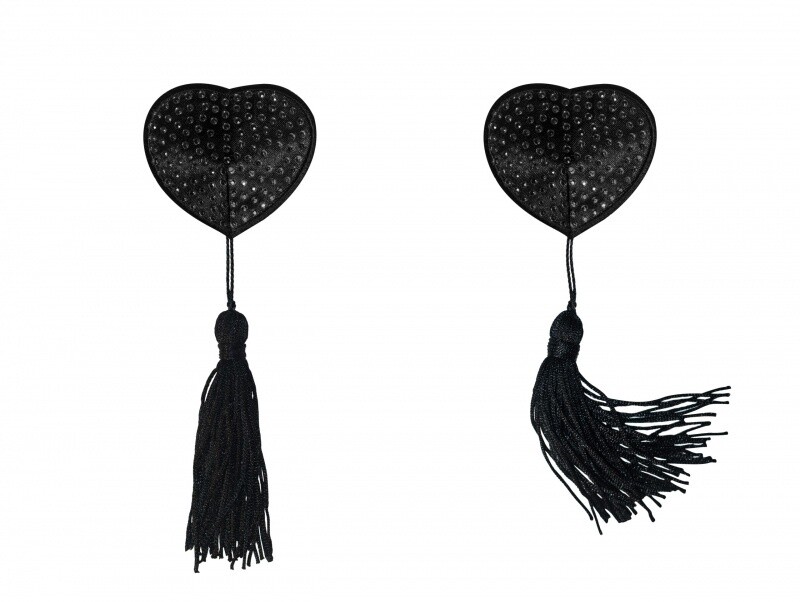Tepelcovers Burlesque Evans Zwart